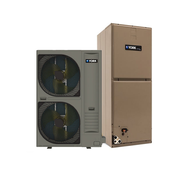 York 5 Ton 19 SEER2 R-454B Variable Speed Heat Pump System (Variable Speed Air Handler) 24.5" Wide