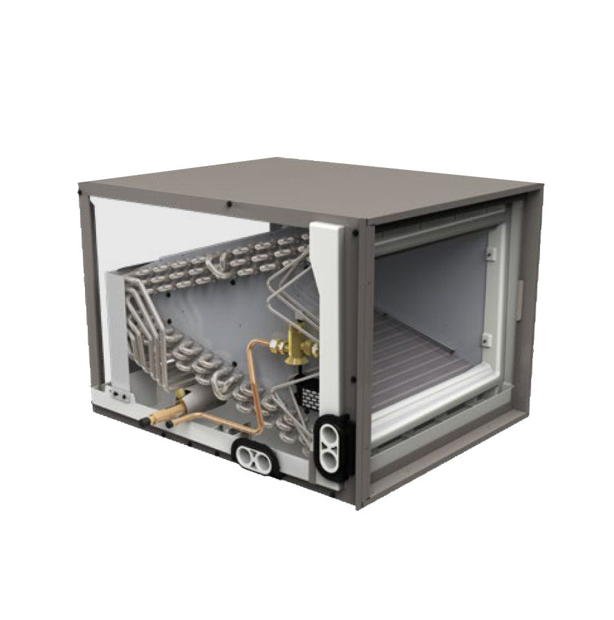 York 2 Ton 14.3 SEER2 R-454B R-32 Air Conditioning Condenser and Horizontal Coil (14" High)