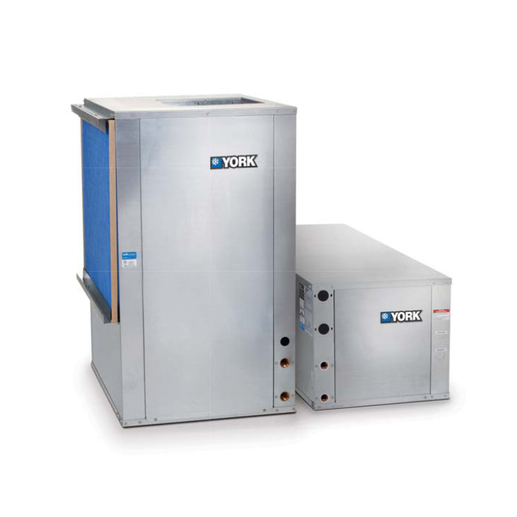 York 3.5 Ton 14 EER Copper Water Source Heat Pump (Right-Hand Return) Vertical Only