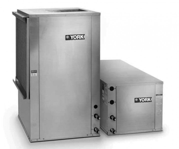 York 4 Ton 13 EER Copper Water Source Heat Pump (Left-Hand Return) Vertical Only