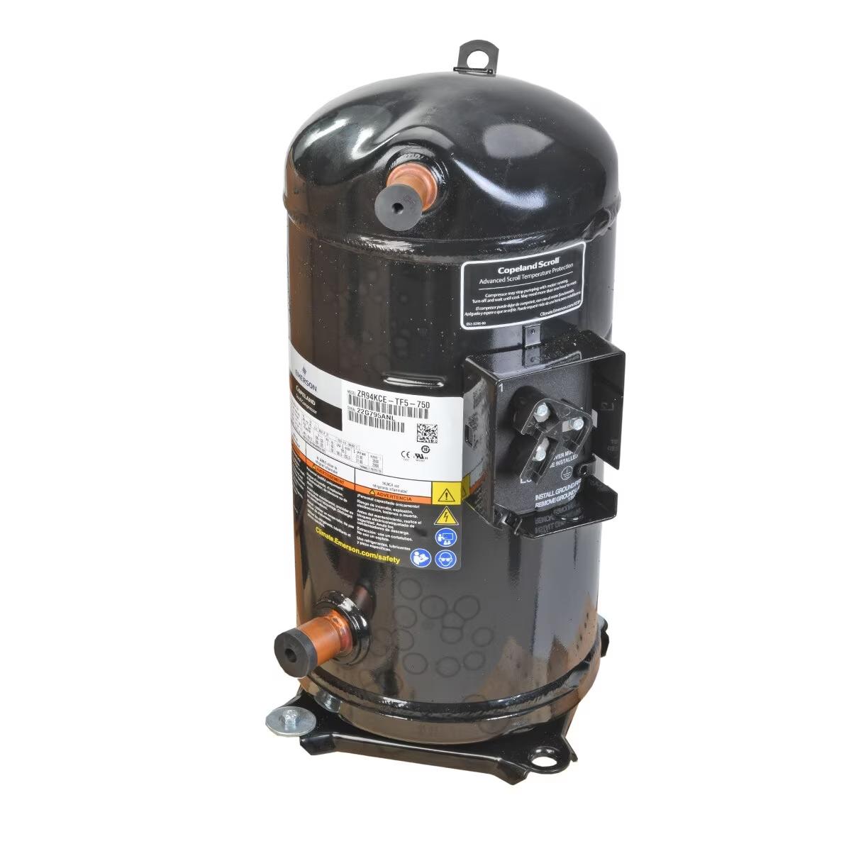 Copeland Scroll Compressor - 94000 BTU/HR, 208/230V, 3-Phase - ZR94KCE-TF5-750